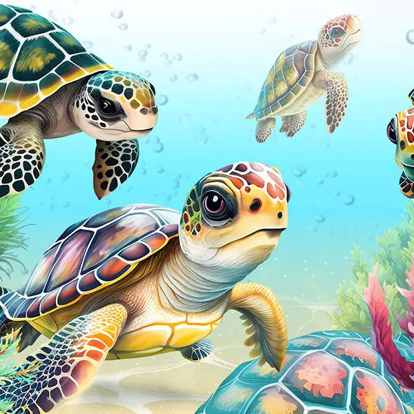 Micro Puzzles: Flippin Awesome Sea Turtles