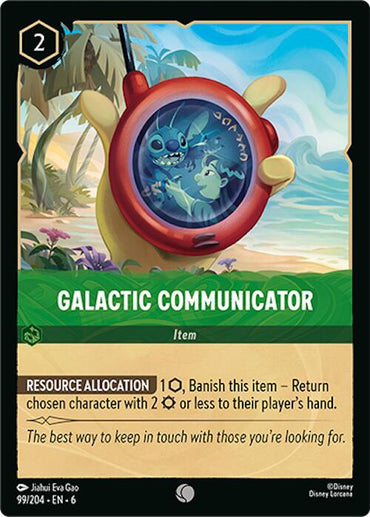 Galactic Communicator (99/204) [Azurite Sea]