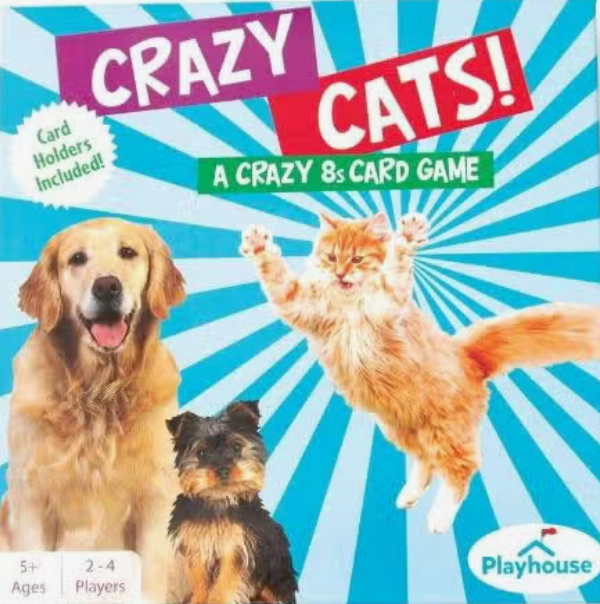 Crazy Cats: Crazy 8s Card Game