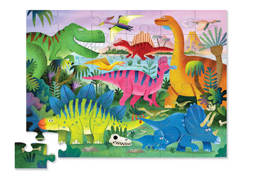 Crocodile Creek Dino Land Floor Puzzle