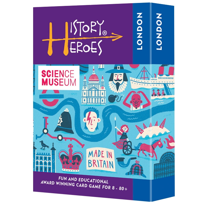 History Heroes LONDON card game