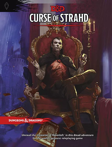 Dungeons & Dragons RPG: Curse of Strahd Hard Cover