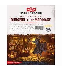 Dungeons & Dragons RPG: Dungeon Masters Screen (Dungeon of the Mad Mage)