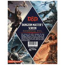 Dungeons & Dragons RPG: Dungeon Masters Screen (Princes of the Apocalypse)