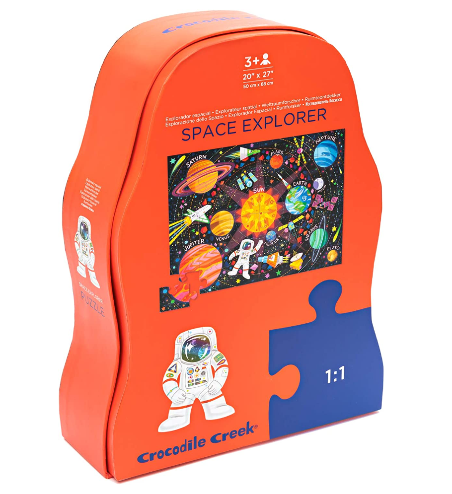 Crocodile Creek Space Man Floor Puzzle