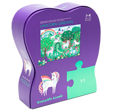 Crocodile Creek Unicorn Dreams Floor Puzzle