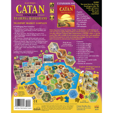 Catan Expansion: Traders and Barbarians